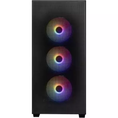 Boîtier PC - BITFENIX - Flow (Noir) - Moyen tour - Format ATX - Sans alimentation