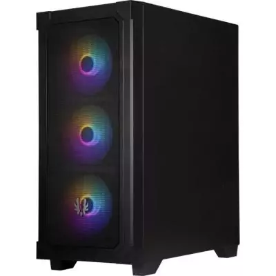 Boîtier PC - BITFENIX - Graph ARGB - Moyen tour - ATX - Noir - 4 ventilateurs A-RGB Boîtier PC - BITFENIX - Graph ARGB - Moyen tour - ATX - Noir - 4 ventilateurs A-RGB