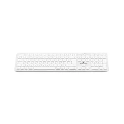 Clavier sans fil Bluetooth - BLUESTORK - MAC - Full size - Compatible Mac - Blanc Clavier sans fil Bluetooth - BLUESTORK - MAC - Full size - Compatible Mac - Blanc