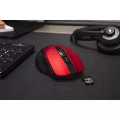 Souris Sans Fil - BLUESTORK - OFFICE 75 - Rechargeable - PC/MAC - Rouge Souris Sans Fil - BLUESTORK - OFFICE 75 - Rechargeable - PC/MAC - Rouge