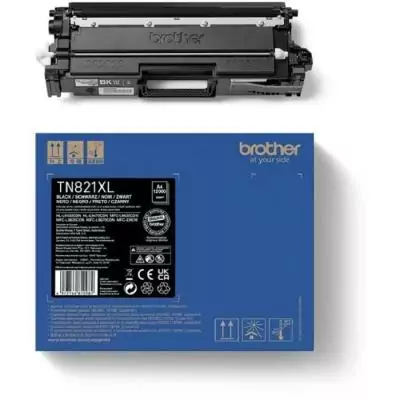 Toner noir Brother TN821XLBK - Imprimez jusqu'à 12 000 pages