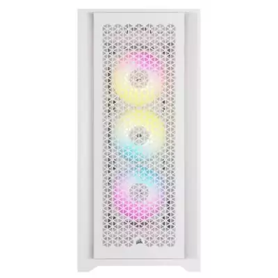 Boîtier PC Corsair iCUE 5000D RGB Airflow - Moyen-tour avec 3 fans AF120 RGB Elite