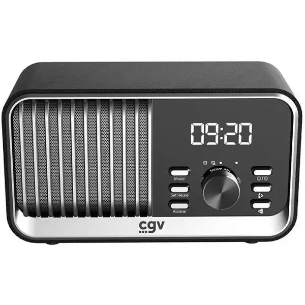 Radio FM portable - CVG - BeBop FM - Bluetooth - Batterie intégrée - Noir