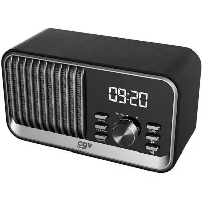 Radio FM portable CVG BeBop FM - Bluetooth intégré - Batterie longue durée - Noir