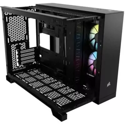 Boîtier PC CORSAIR CC-9011267-WW 2500X Noir: Design Élégant avec Panneaux Latéraux - Achetez Maintenant! Boîtier PC CORSAIR CC-9011267-WW 2500X Noir: Design Élégant avec Panneaux Latéraux - Achetez Maintenant!