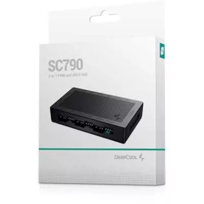Deepcool SC790 : Hub PWM et ARGB - 6 ports, alimentation sans prise SATA Deepcool SC790 : Hub PWM et ARGB - 6 ports, alimentation sans prise SATA