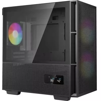 Boitier PC DEEPCOOL CH360 Digital - Mini tour M-ATX Noir - Performances gaming