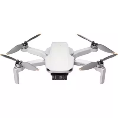 Drone pliable DJI Mini 4K Fly More Combo - Blanc - Autonomie 31 min - Portée +1000 m