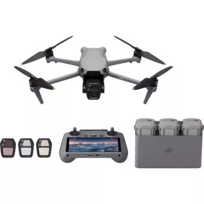 Drone - DJI - Air 3S Fly More Combo (- DJI - RC 2) - Double Caméra CMOS 1 et Télécam 70mm - 14 Stops de Plage Dynamique - RTH
