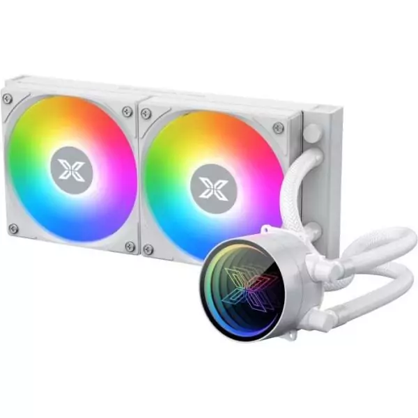 XIGMATEK - Fenix II 240 Arctic - Watercooling AIO - Ventilateurs 120mm - ARGB blanc Intel AMD - Blanc