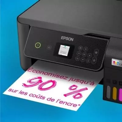 Imprimante EPSON Ecotank ET-2870 Wi-Fi - 3 ans d'encre inclus
