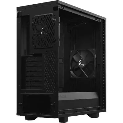 FRACTAL DESIGN BOITIER PC Define 7 Compact - Panneau Solide - Noir - Format ATX (FD-C-DEF7C-01) FRACTAL DESIGN BOITIER PC Define 7 Compact - Panneau Solide - Noir - Format ATX (FD-C-DEF7C-01)