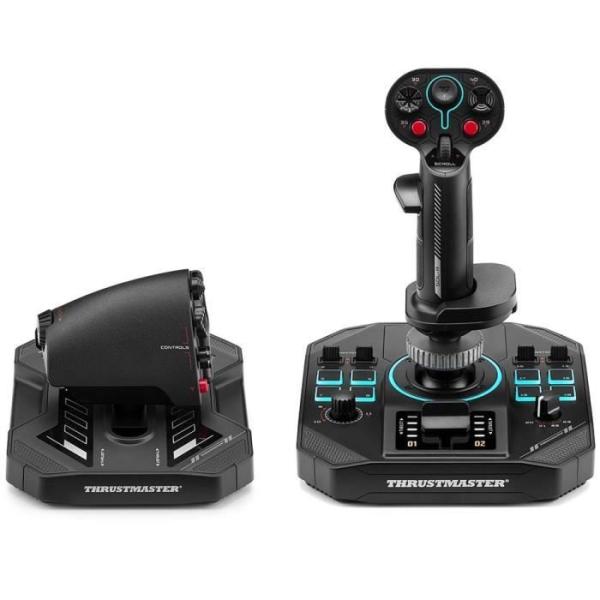 Joystick et de manette des gaz - THRUSTMASTER - Sol-R 4 HOTAS - Technologie HEART