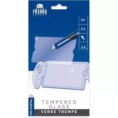 Verre trempé - FREAKS AND GEEK - PS5 Portal - Tres fin 0,3 mm - Anti rayure