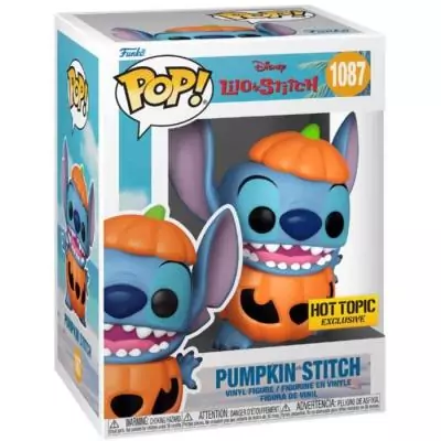 Figurine de jeu Funko Pop! Disney Lilo & Stitch - Pumpkin Stitch 1087