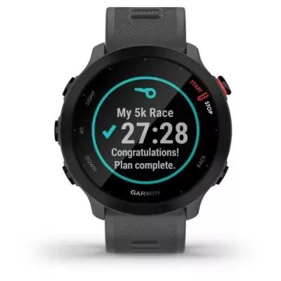 Montre connectée sport - GARMIN - Forerunner 55 - Monterra Grey (Gris) Montre connectée sport - GARMIN - Forerunner 55 - Monterra Grey (Gris)
