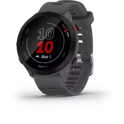 Montre connectée sport - GARMIN - Forerunner 55 - Monterra Grey (Gris) Montre connectée sport - GARMIN - Forerunner 55 - Monterra Grey (Gris)