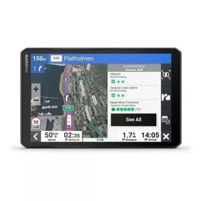 GPS GARMIN Camper 895 - Écran 8 - Itinéraires personnalisés - Alertes spécifiques GPS GARMIN Camper 895 - Écran 8 - Itinéraires personnalisés - Alertes spécifiques