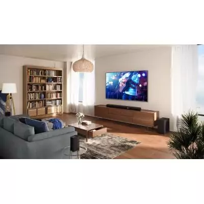 Barre de son - HISENSE - AX5100Q - 5.1.2 Canaux - Dolby Atmos & DTS:X - 340W - Caisson et enceintes arriere sans fil