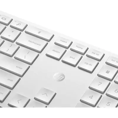 Pack Clavier Souris HP 650 sans fil - AZERTY - Blanc