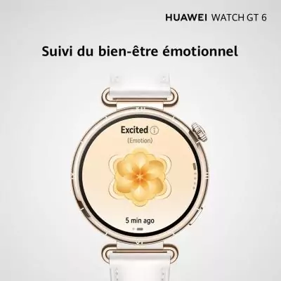 Montre connectée - HUAWEI - Watch GT6 - 46 mm - Noir Montre connectée - HUAWEI - Watch GT6 - 46 mm - Noir