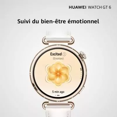 Montre connectée - HUAWEI - Watch GT6 - 41 mm - Or