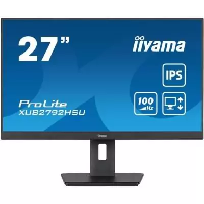Ecran PC - IIYAMA - 27 - FHD - 100Hz - Dalle IPS - 0,4ms - XUB2792HSU-B6