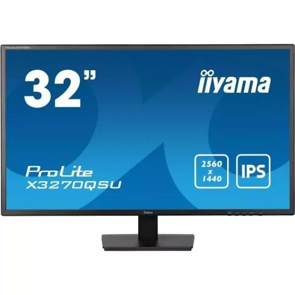 Ecran PC - IIYAMA - 32 - QHD - 100Hz - Dalle IPS - 3ms - X3270QSU-B1