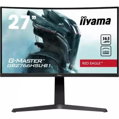 Écran PC Gamer Incurvé - IIYAMA 27" FHD 165Hz VA 1ms Hauteur Réglable