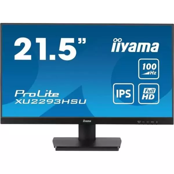 Ecran PC - IIYAMA - 22 - FHD - 100Hz - Dalle IPS - 1ms - XU2293HSU-B7