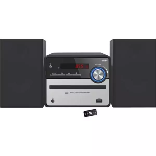 Chaîne Hifi bluetooth 5.0 - INOVALLEY - CH37-BTH - Lecteur CD - 2 x 25W