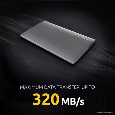 Disque dur SSD externe - INTENSO - PREMIMUM - 512Go - Gris