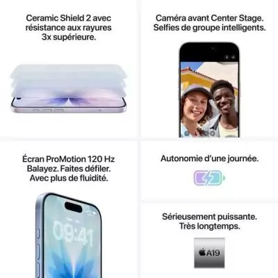 Découvrez l'iPhone 17 Mist Blue 256GB d'APPLE - Performances Ultimes Découvrez l'iPhone 17 Mist Blue 256GB d'APPLE - Performances Ultimes