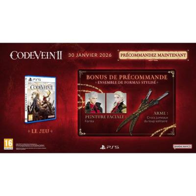 CODE VEIN II - Suite de l'aventure vampirique sur PS5