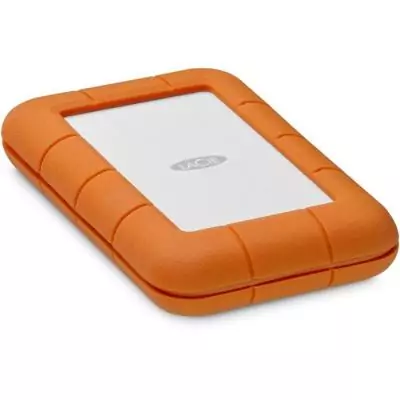 Disque dur externe - LACIE - Rugged USB-C STFR5000800 - 5 To - 3.2 Gen 1 - Gris / Jaune Disque dur externe - LACIE - Rugged USB-C STFR5000800 - 5 To - 3.2 Gen 1 - Gris / Jaune