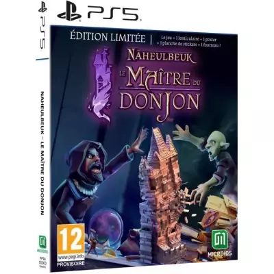 Le Maître du Donjon de Naheulbeuk - Jeu PS5 - Edition Limitée - Dimensions compactes de 13,6 x 17,3 x 1,7 cm