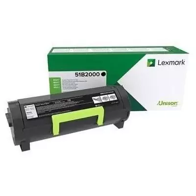 Lexmark 51B2000 Cartouche de toner noir, programme de retour Lexmark 51B2000 Cartouche de toner noir, programme de retour