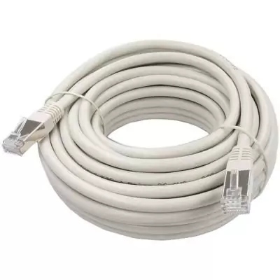 Câble RJ45 Cat.6 - LINEAIRE - PCC6FH - 10 m - Blindé F/UTP - Connecteurs RJ45 mâle
