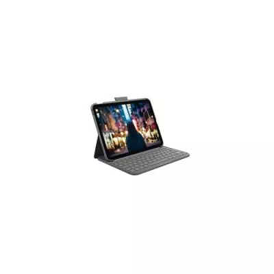 Etui clavier - Logitech - Slim Folio - Pour iPad A16 & 10e génération - Gris Oxford