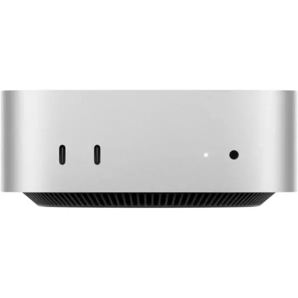 Apple - Mac mini (2024) Puce Apple M4 - RAM 24Go - Stockage 512Go SSD - CPU 10 coeurs GPU 10 coeurs - Argent