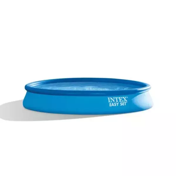 Kit Piscine hors sol autoportante INTEX - Easy Set™ - 457 x 84 cm - Ronde (Livrée avec une pompe et cartouche) - 28158NP