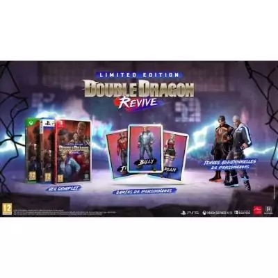 Édition Limitée: Double Dragon Revive sur Nintendo Switch - Action RétroParticleSystem Édition Limitée: Double Dragon Revive sur Nintendo Switch - Action RétroParticleSystem