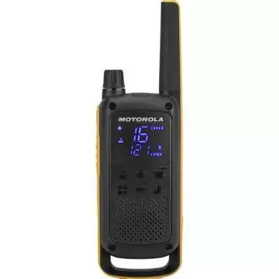 Motorola Talkabout T82 Extreme Quad Pack portable radio 2 bandes PMR 446 MHz 16 canaux noir, jaune (pack de 4)