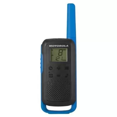 Talkie Walkie Radios MOTOROLA T62 PMR446 - Sans licence - Couplage simplifié - Bleu Talkie Walkie Radios MOTOROLA T62 PMR446 - Sans licence - Couplage simplifié - Bleu