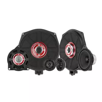 Haut-parleurs spécifiques - MTX AUDIO - Kit 3 voies - 20cm - 4O - 150W RMS - Pour BMW & Mini