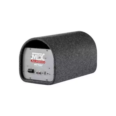 Caisson tube actif avec subwoofer - MTX AUDIO - RTT8P - 20cm reflex et ampli Classe-D 120W RMS filtre actif et télécommande