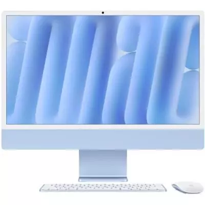 Apple iMac 24 Bleu 2024: écran Retina 4,5K, 256Go SSD, 16Go RAM