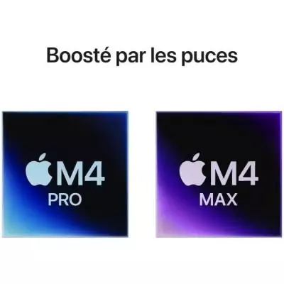 Nouveau MacBook Pro 14'' M4 Pro - 24Go RAM, 1To SSD - Puissant CPU 14 cœurs - Graphismes 20 cœurs - Argent