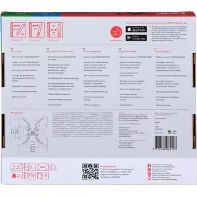ONE FOR ALL WM2241 Support mural avec réglage d'inclinaison et de rotation (90°) pour TV de 13 a 43 (33 a 109cm) - Poids max : ONE FOR ALL WM2241 Support mural avec réglage d'inclinaison et de rotation (90°) pour TV de 13 a 43 (33 a 109cm) - Poids max :