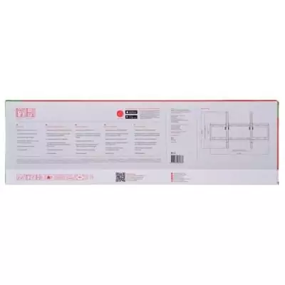 Support mural inclinable 15° pour TV 32-90" - Noir | ONE FOR ALL WM2621